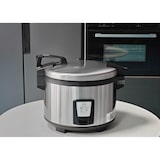 thumbnail of METRO PROFESSIONAL Panela de arroz GRC1008, aço inoxidável/ plástico, 1250 W, 8 L, prateado