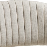 thumbnail of Armlehnstuhl Bedano, gepolstert, Webstoff, 150 kg  6er Setgreige