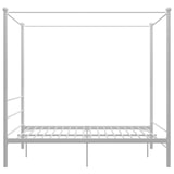 thumbnail of vidaXL Himmelbett Weiß Metall 160x200 cm