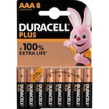 thumbnail of DURACELL piles alcalines AAA Plus, 1.5 V LR03 MN2400, paquet de 8