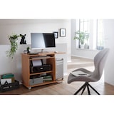 thumbnail of Laptoptisch Computertisch Buche Rollen Schreibtisch Tastaturauszug Arbeitstisch