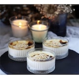 thumbnail of Set van 24 glazen schalen H 54 mm Diameter 90 mm Was Duitsland