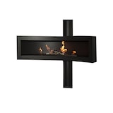 thumbnail of TOBA TUBE - Biocamino Sospeso Ruotante Colore Nero Opaco.