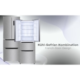 thumbnail of PKM KHFD350ENFIX Frenchdoor Kühlschrank – 320 L, NoFrost, TouchControl, Schubladen, Inox-Design