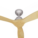 thumbnail of Santa Elena Smart Deckenventilator 52` 10260m³/h Echtholzflügel 6 Stufen Fernbedienung App-Steuerung Ahorn 132