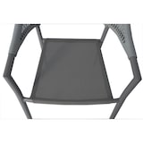 thumbnail of METRO PROFESSIONAL Stapelstoel met armleuningen, incl. kussen, staal/polyrattan/polyester, grijs