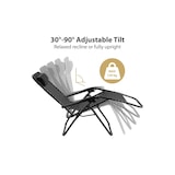 thumbnail of Feel Furniture - Buiten ligstoel - verstelbaar - Zwart