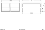 thumbnail of EVN Lichttechnik Profilabdeckung KAMRH4100