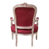 thumbnail of Biscottini Poltrona imbottita - Poltrone relax - Sedia camera da letto - Poltroncina salotto - Poltrona con braccioli - Poltrona salotto in legno