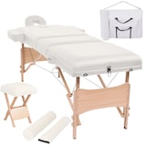 thumbnail of Helloshop26 - Klappbare Massageliege mit Hocker 10 cm dick weiß 02_0001864