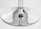 thumbnail of Décoshop26 - Drehbarer Barhocker x1 Retro-Design schwarzes PVC Sitzschale aus gebogenem Holz 04_0008579