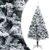 thumbnail of Künstlicher Weihnachtsbaum Beschneit Grün 210 cm PVC