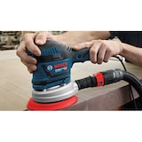 thumbnail of Bosch GEX 40-150 PROFESSIONAL Tellerschleifer 12000 RPM 24000 OPM Schwarz, Blau, Grau, Rot 400 W