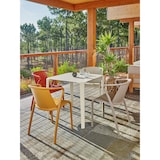 thumbnail of Cadeirão de jardim empilhável em polipropileno reforçado taupe - FADO