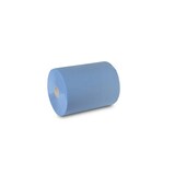 thumbnail of 1 Industriepapierrolle QUICKY - Putzpapier - blau - 36 cm breit - 3 - lagig