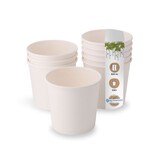 thumbnail of BIOZOYG 500 Stück Einwegbecher 600ml Speisebecher Suppenbecher Einweg-Schale Take-away-Becher Bio-Becher aus Karton, ideal für Suppen und Speiseeis