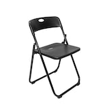 thumbnail of aro Set di 4 sedie pieghevole, acciaio/polipropilene, nero