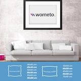 thumbnail of 2 Stück / 2er Set Federkissen 100% Federn 50x50 - 600g OEKO-TEX Kissen / Füllkissen mit Bezug aus 100% Baumwolle weiß / Innenkissen / Kissenfüllung /