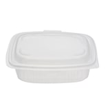 thumbnail of METRO Professional Voedselcontainer, polypropyleen, 800 ml, met deksel, transparant, 50 stuks