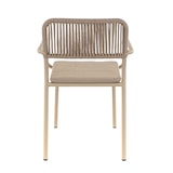 thumbnail of Chaise Mona Taupe  83x58x57 cm