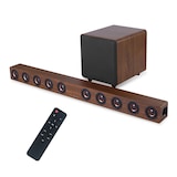 thumbnail of Barre De Son Bluetooth 40W Audio 3D Subwoofer Télécommande Optique Coaxial Tf Marron YONIS