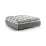 thumbnail of Dmora Doppelbett Gioia, Containerbett mit Stoffbespannung, 100% Made in Italy, Frontöffnung, mit Matratze Cm 140x200 enthalten, Grau