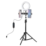 thumbnail of Kit Vlogging Ring Light 16cm Avec Trépied Et Support Double Téléphone YONIS