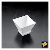 thumbnail of MONOUSO - Mehrweg Fingerfood-Becher aus PS "Pagode" Weiß 120ml (500 Stück)