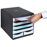 thumbnail of Exacompta 3127296D AQUAREL Schubladenbox BIG BOX MAXI, mit 6 Schubfächern - Farben sortiert
