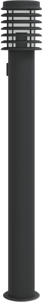 thumbnail of Helloshop26 - Stehleuchte für den Außenbereich mit 110 cm Steckdose schwarzer Edelstahl 02_0042527
