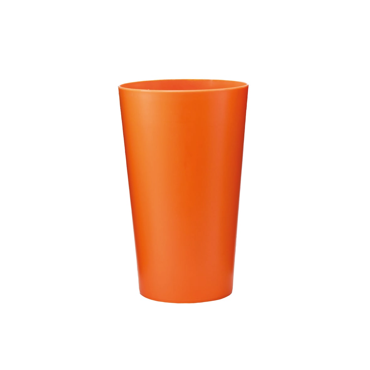 Gobelet Orange Opaque réutilisable en polypropylène PP 25/33 cl