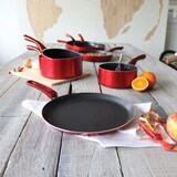thumbnail of Menastyl - Crepiere cerise 26cm en aluminium compatible induction