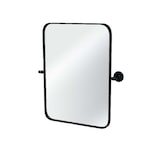 thumbnail of COSTWAY Espejo de pared con marco metálico de 76,5 x 56 cm, espejo de baño inclinable con soporte de pared.