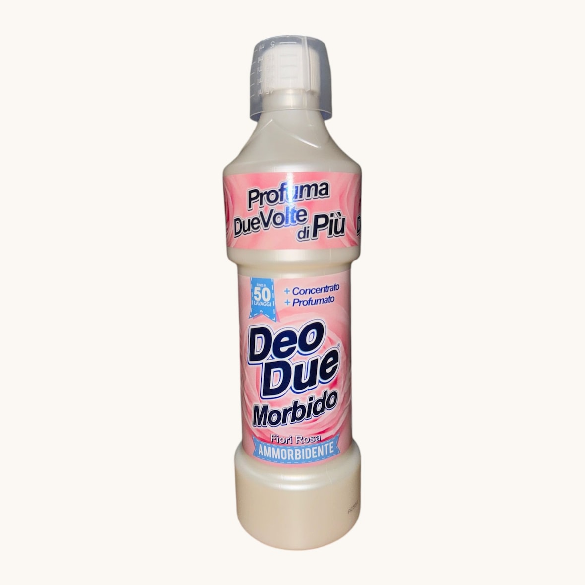 Deo Due Morbido Ammorbidente Fiori Rosa 1 l.