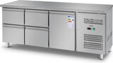 thumbnail of Royal Catering Kühltisch - 403 L - 1 Fach- 4 Schubladen - 179,5 x 71 cm - Klasse B - Edelstahl -