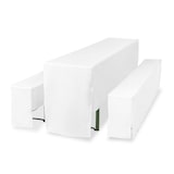 thumbnail of TexDeko Hussen für Bierzeltgarnitur 3TLG Set Premium PRO Blickdicht Biertischhussen 220cm (Tischbreite: 50cm, Weiß)