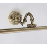 thumbnail of Aplique LED 12W, luz cálida 3000K, bronce antiguo, tradicional y elegante, articulado para cuadros, espejos y murales.