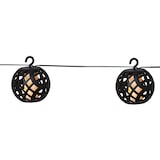 thumbnail of LED Lichterkette Feuerball 8 Leuchtkugeln mit Flammeneffekt 2,1m Timer für Außen