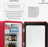 thumbnail of Audrey Evo Getränkekühlschrank | Retro-Design | Glastür | 65 L | EEK C Rot