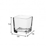 thumbnail of Vaso in Vetro a Cubo 14x14x14 Trasparente