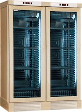 thumbnail of KLIMAITALIA Weinkühlschrank natürlicher fester Asche. 252 Flaschen. LED. T° +16°/+10°/+5° ausgeschaltetem Ventilator +4°/+18° eingeschaltetem Ventilat