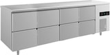 thumbnail of Gastro Kühltisch 8 Schubladen Umluftkühlung 2330x700x850mm -2/+8°C 632l