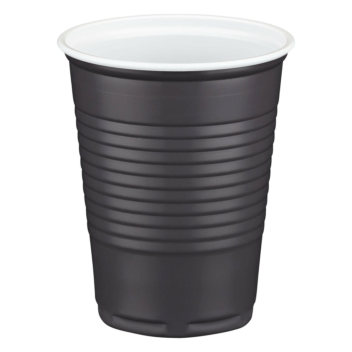 750x Kaffeebecher Heißgetränkebecher braun/grau-weiß 180 ml O 70mm PP