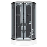 thumbnail of Komplettdusche Duschkabine Fertigdusche Dusche D58-53T0 90x90 cm ohne 2K Scheiben Versiegelung