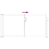 thumbnail of vidaXL Ausziehbares Seitenmarkise Grau 500 x 100 cm Polyester