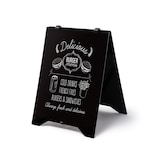 thumbnail of Cavalletto pubblicitario Exposicionate Grab & Grip Nero A1 ZPGA1CHB