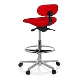 thumbnail of Kruk / draaikruk / werkstoel WORK MF rood hjh OFFICE