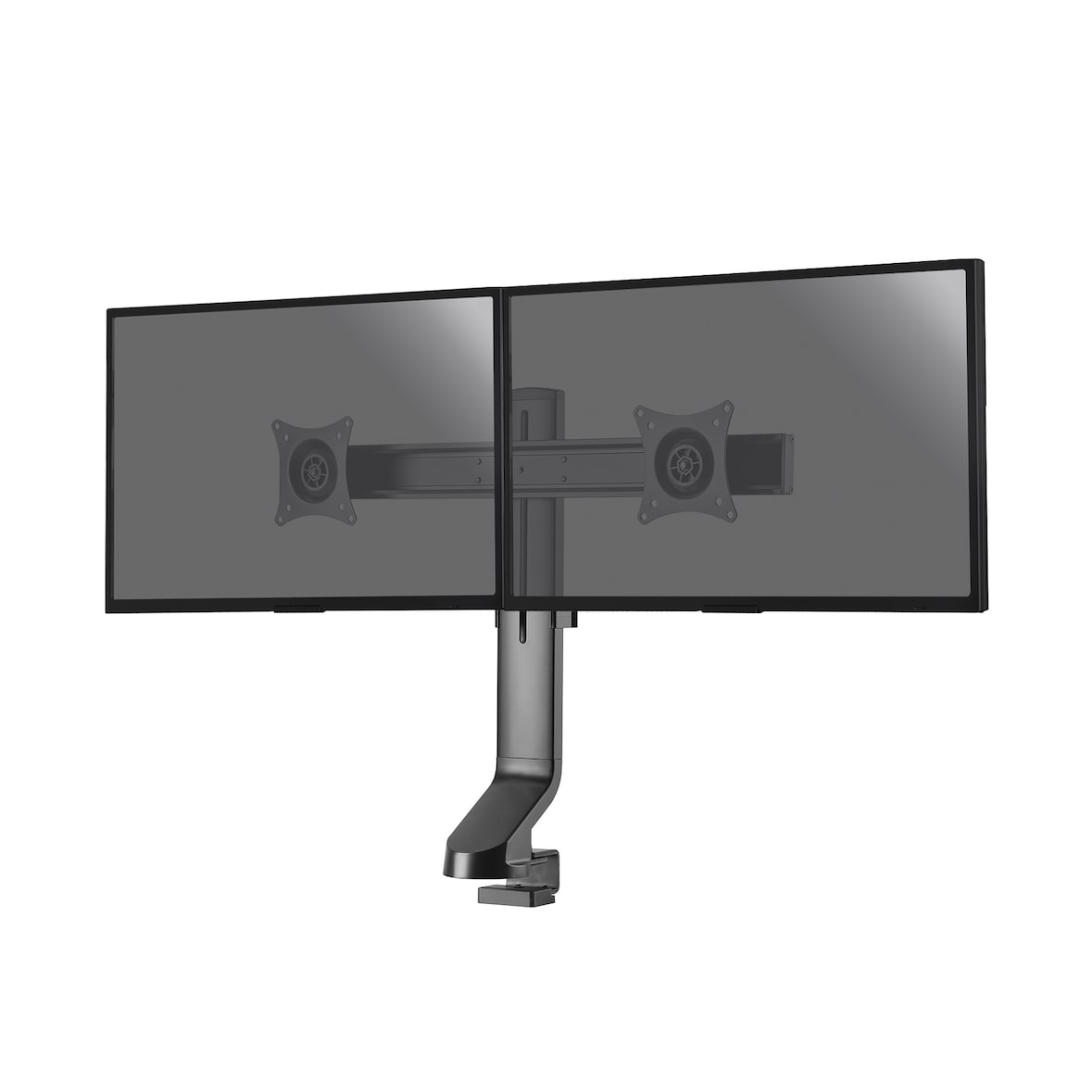 KIMEX - Supporto da tavolo pe 2 monitor PC 17"-27"