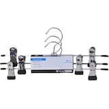 thumbnail of 24x Hosenbügel Kleiderbügel Klammer Metall Hosenspanner Bügel Kleiderschrank