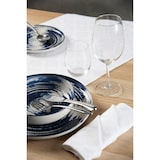 thumbnail of Excelsa servizio piatti 12 pezzi Ermes ceramica blu